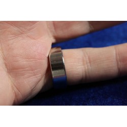 Anello magnetico pk ring silver 19 mm spessore 6 mm