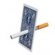 Sigaretta attraverso la carta