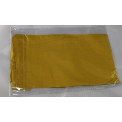  Fazzoletto di seta giallo 45x45