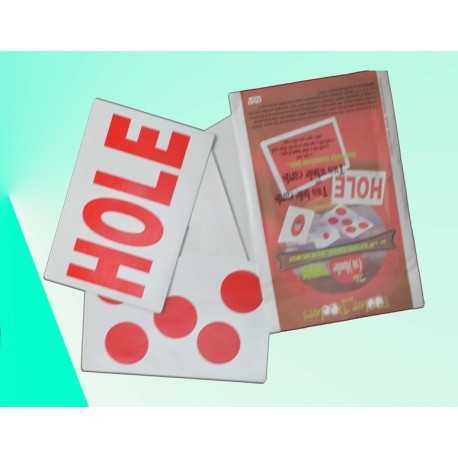 Hole gioco di carte grandi con buchi