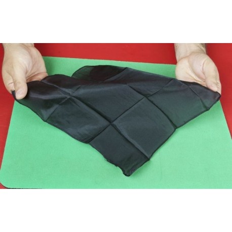 Fazzoletto di seta 27x27 ( Nero )