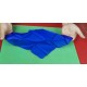 Fazzoletto di seta 27x27 (Blu)