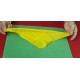 Fazzoletto di seta 27x27 (Giallo )