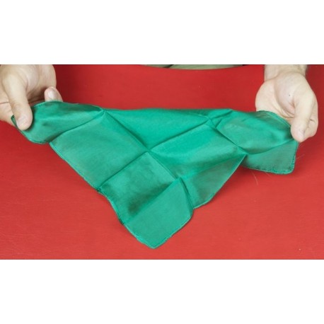 Fazzoletto di seta 27x27 (Verde)