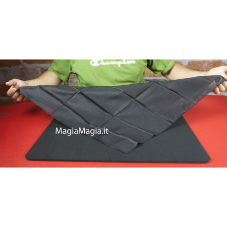 Fazzoletto di seta Nero 60x60