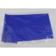 Fazzoletto di seta blu 45x45