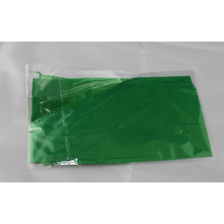Fazzoletto di seta verde 45x45