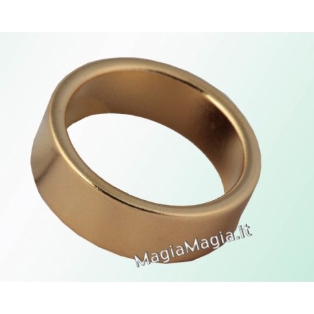  Pk ring Anello magnetico piatto color oro 20 mm diametro interno