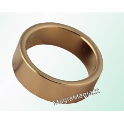Pk ring Anello magnetico piatto color oro 18 mm diametro interno